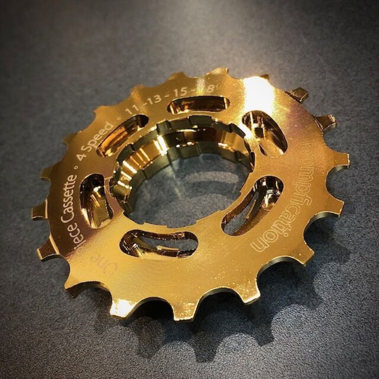 Brompfication One Piece Cassette, 4 Speed,