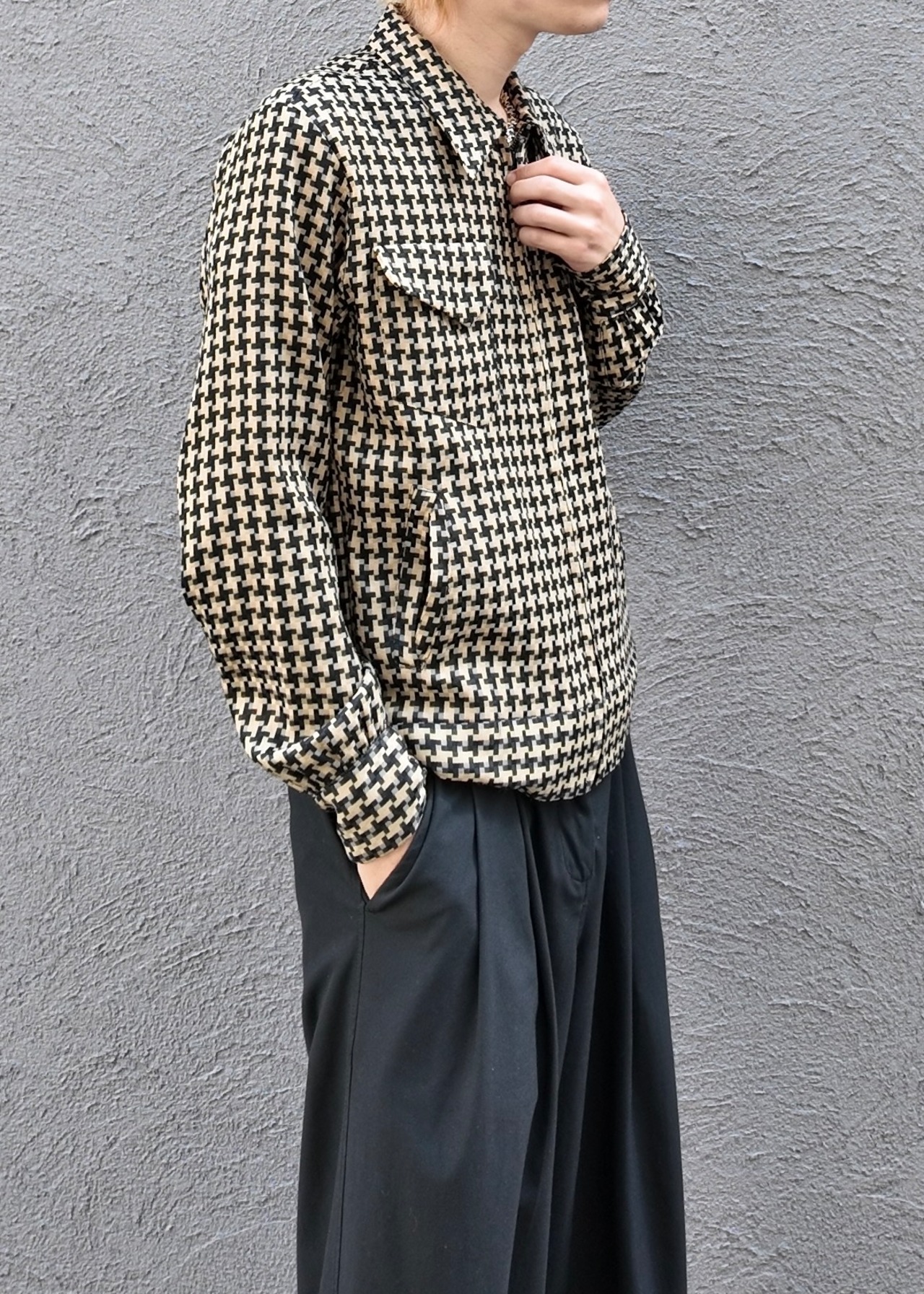 【N.HOOLYWOOD】all over design zip up jacket