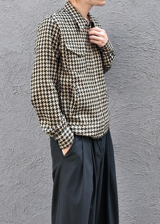 【N.HOOLYWOOD】all over design zip up jacket
