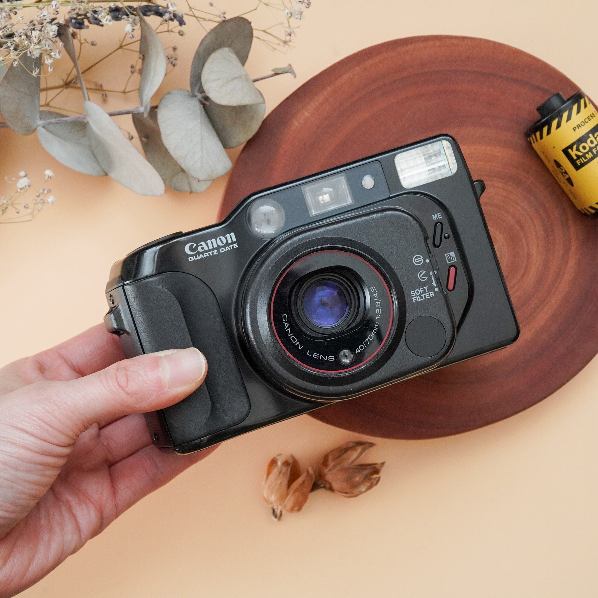 希少美品動作品 Canon AUTOBOY TELE ２焦点レンズ