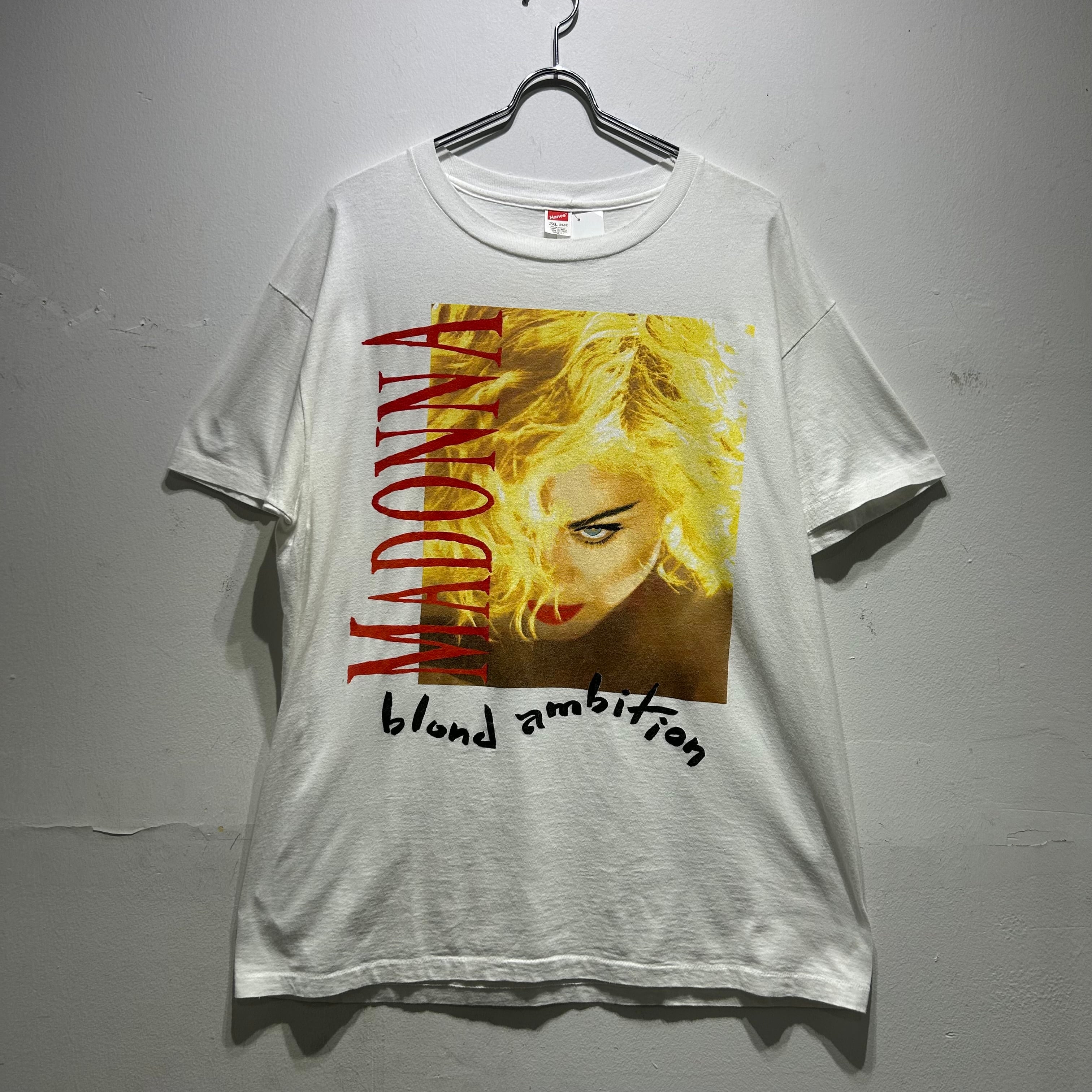 【希少グラフィック】マドンナ BLOND AMBITION TOUR Tシャツ 1990s MADONNA 