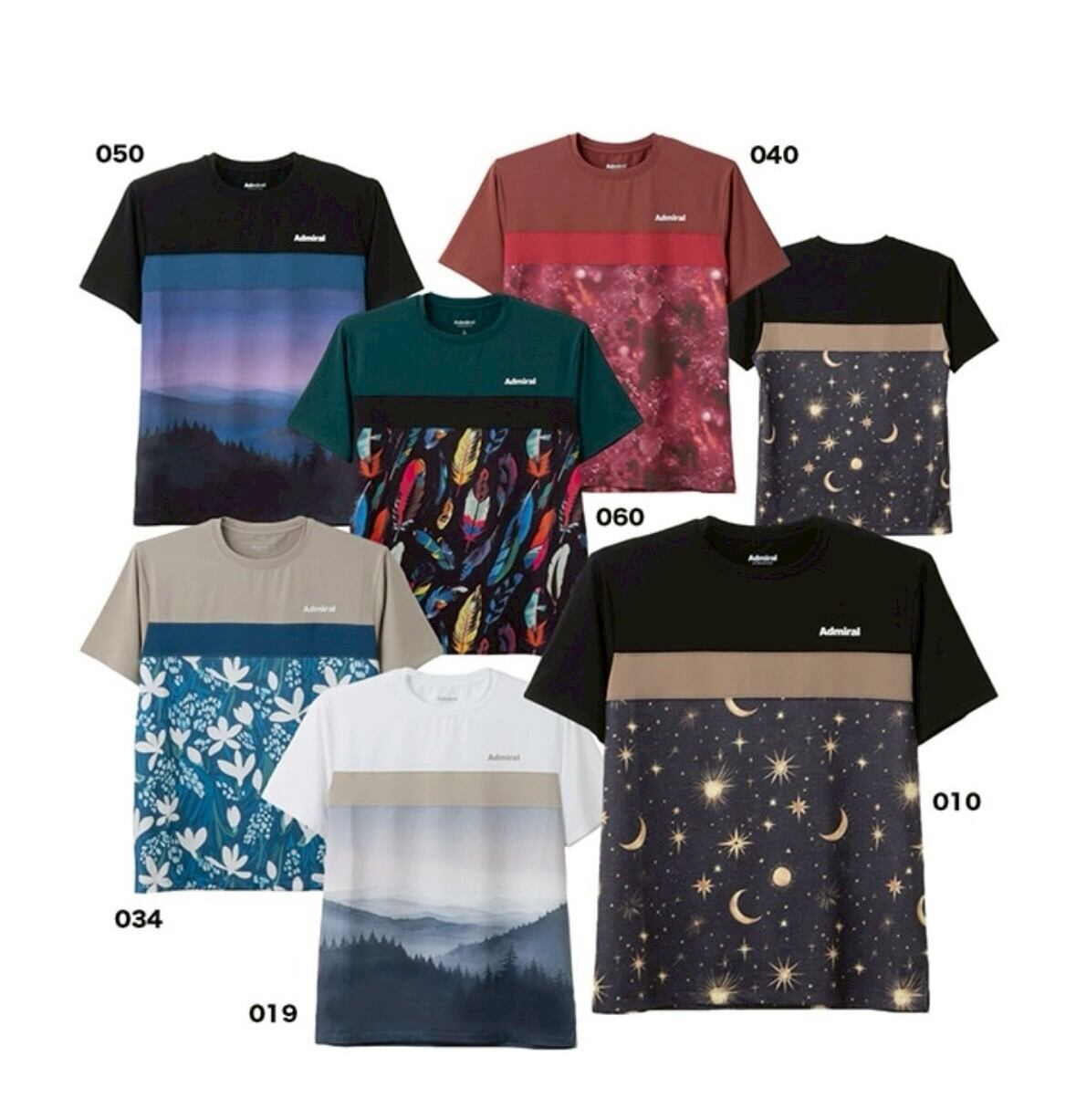 八咫烏火炎刺繍半袖Tシャツ 絡繰魂 232040 和柄 和風 カラス 鴉