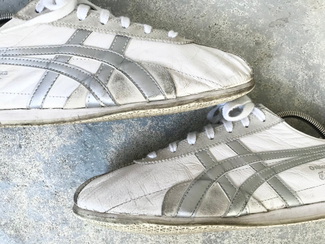 Onitsuka Tiger RUNSPARK WHITE/SILVER | AFTER DARK