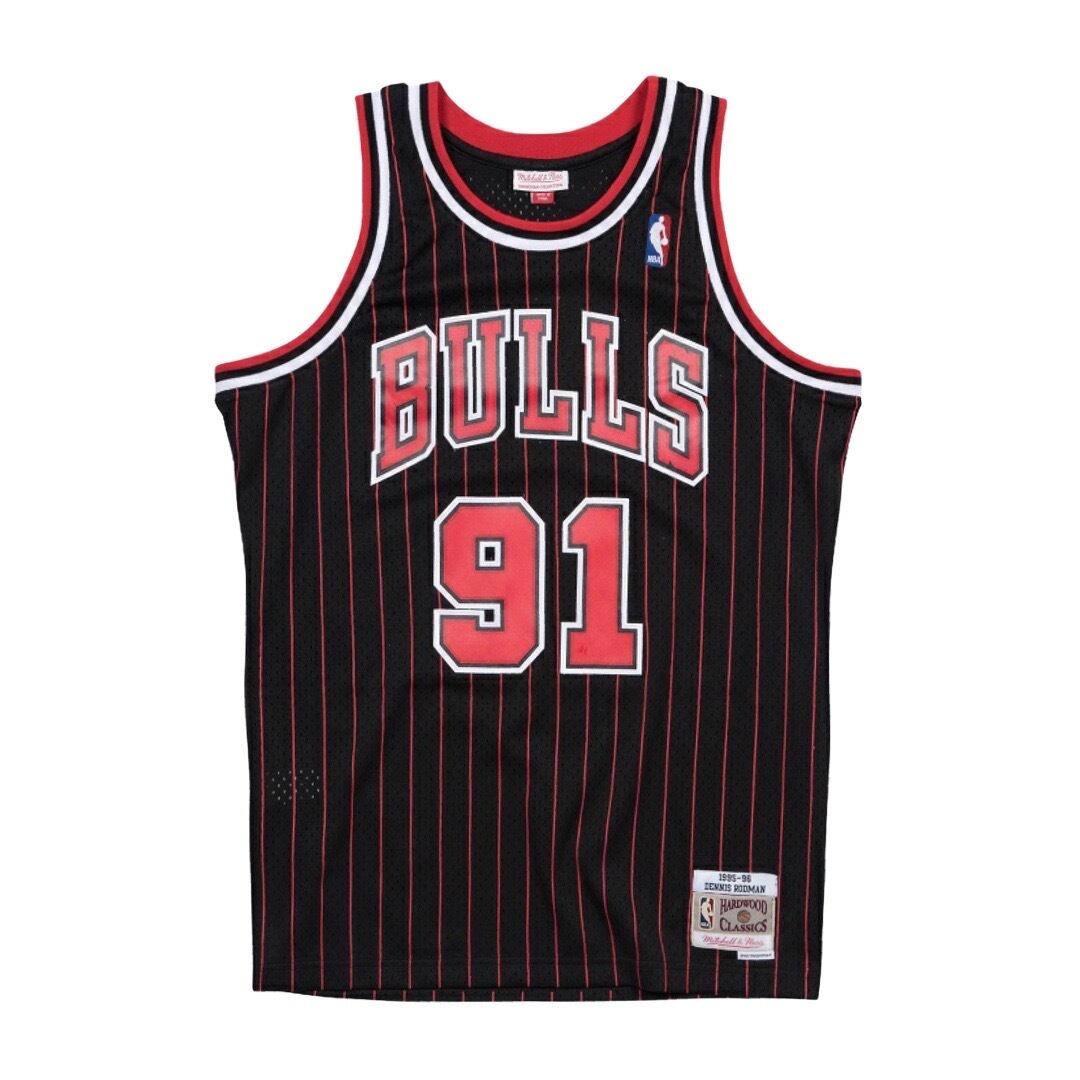 Mitchell & Ness NBA -CHICAGO BULLS -1995-96 / DENNIS RODMAN #91