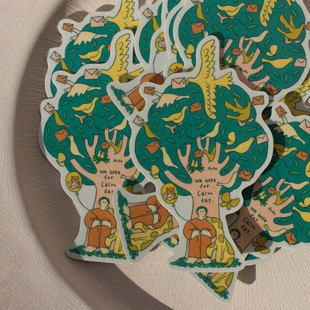 【送料無料】mikiko yamazato × lolo ドネーションステッカー 20枚セット