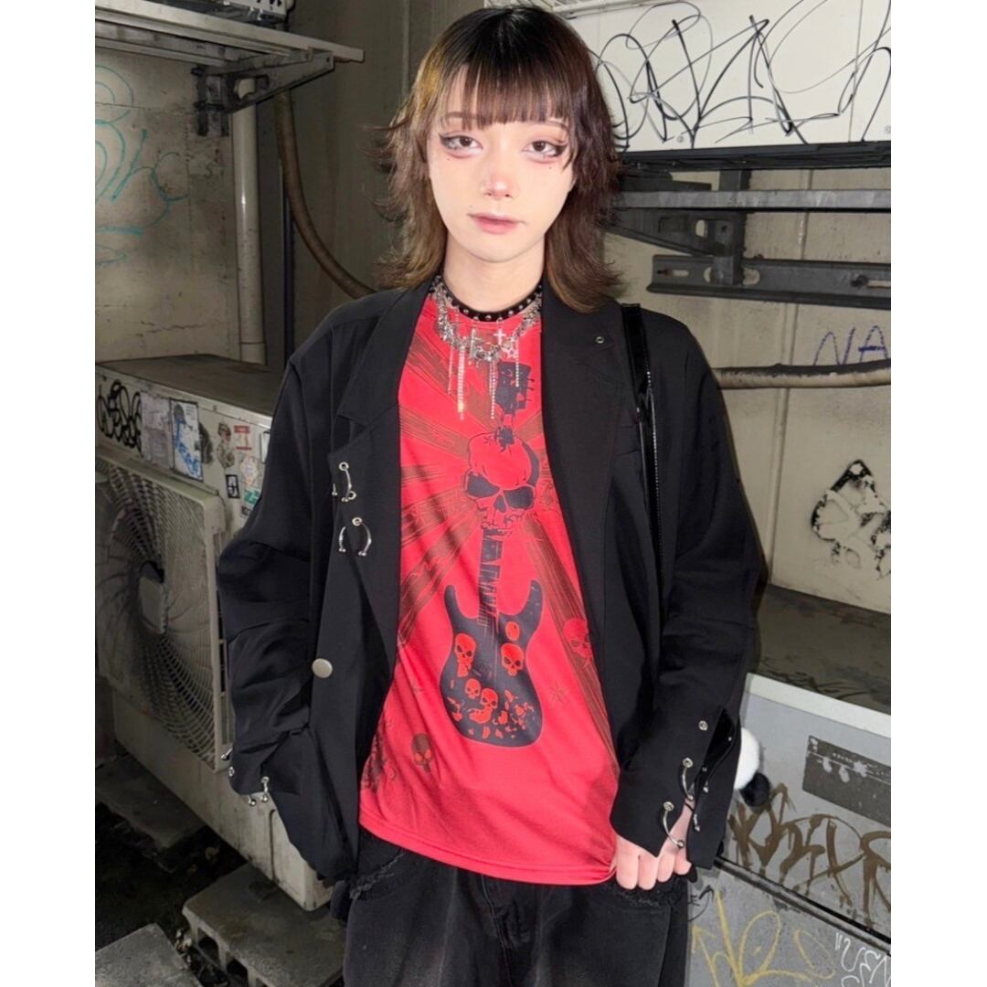 50%OFF】PUNK Tシャツ(RED) | VOLCAN&APHRODITE 公式通販