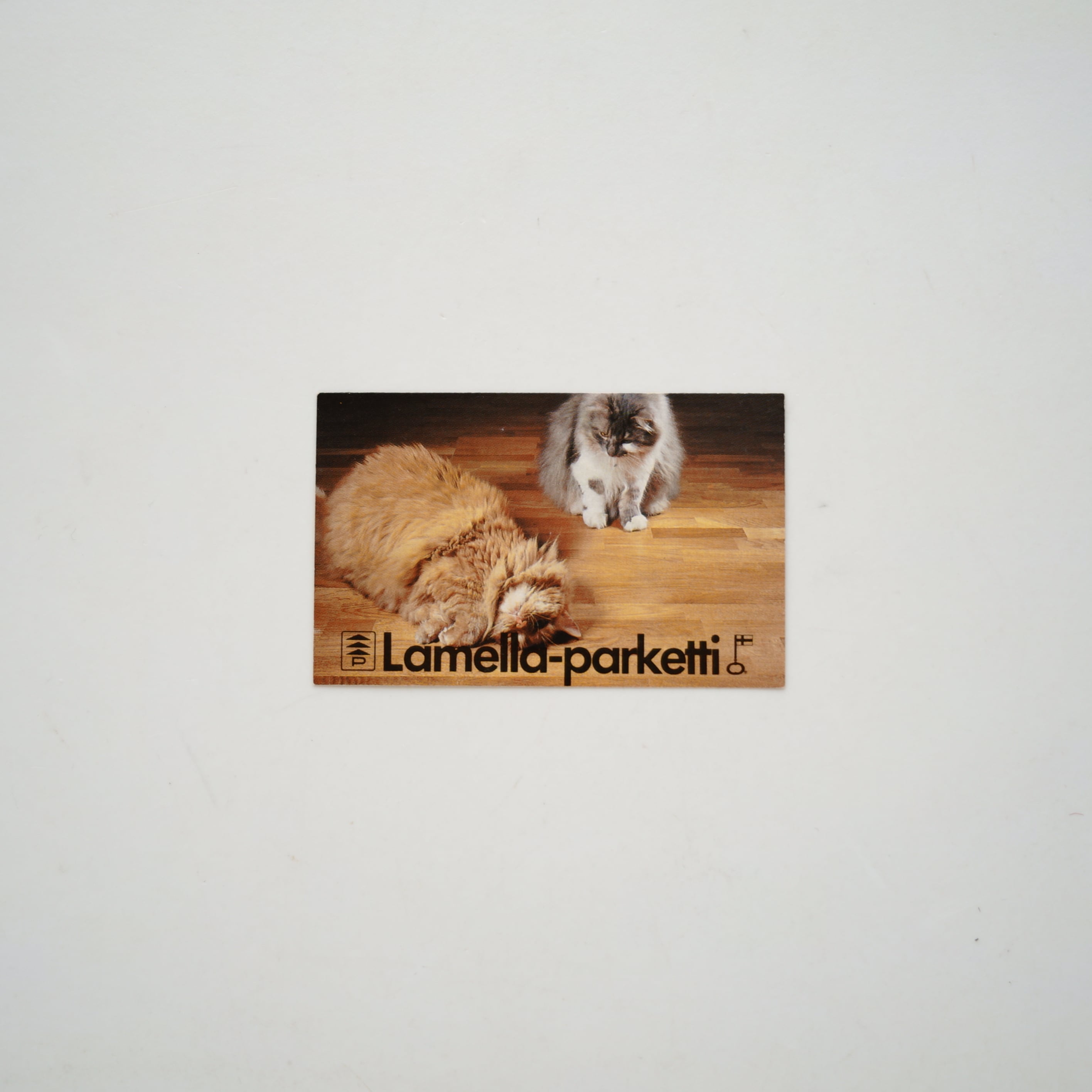 Vintage Sticker / Lamella-parketti