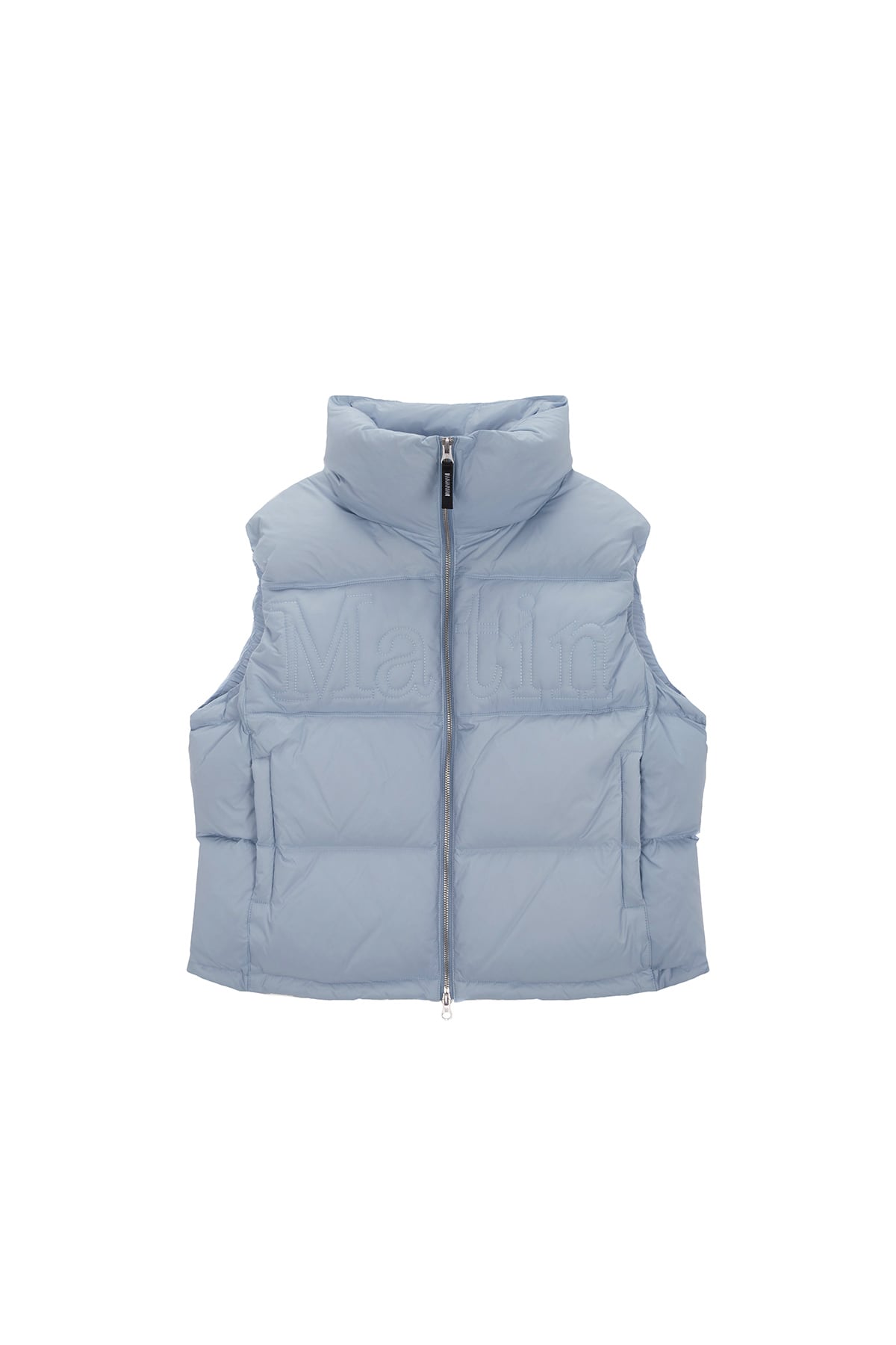 10/31予約発送 [Matin Kim] BIG LOGO POINT DOWN VEST FOR WOMEN IN