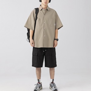 Loose fit short sleeve shirt 0842