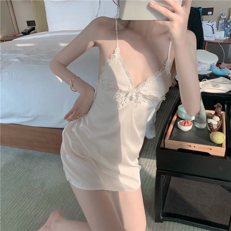 ドレス スプリングサマーレースカジュアル 春物 夏物 シルク ブラックストロベリース87704911338