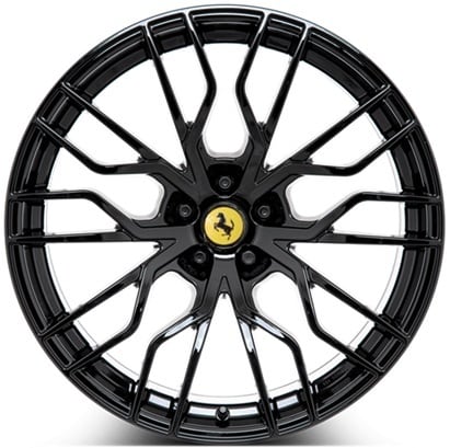 Ferrari 488 20Inch Medusa Premium Alloy Wheel Set (Hyper Silver