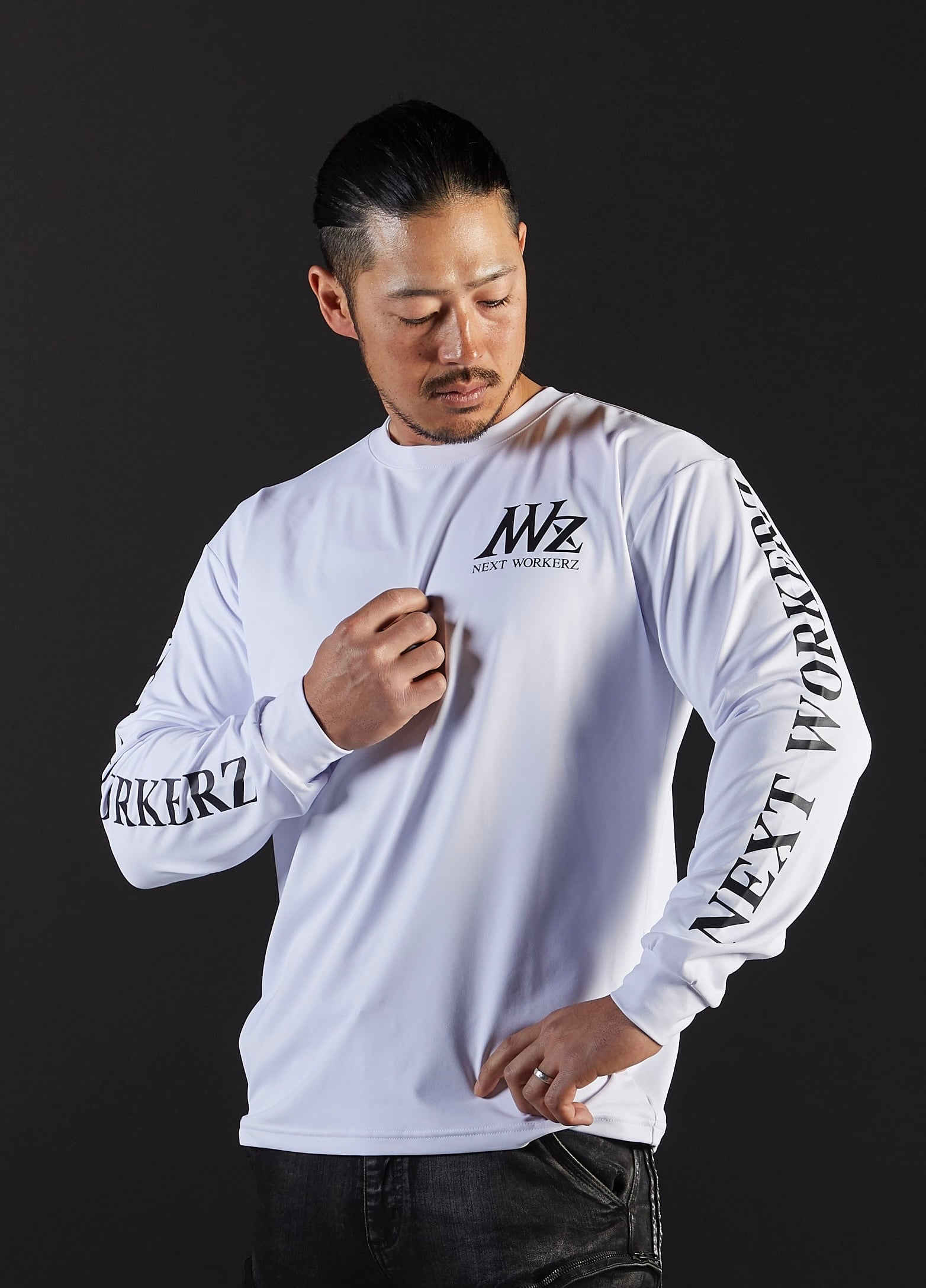 NWZ 2025新作 長袖Tシャツ【WHITE】 | NEXTWORKERZ STORE