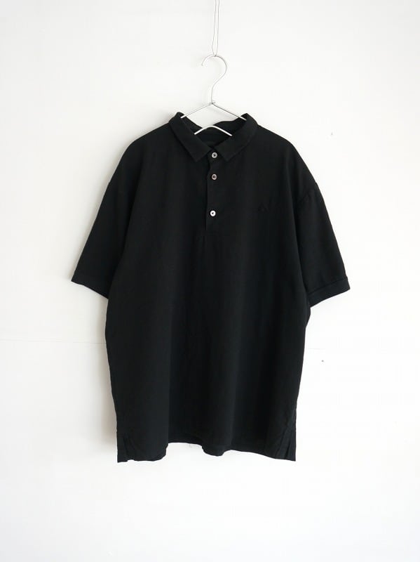 maillot マイヨ リネンサロペット ブラック maillot マイヨ linen rich polp shirt-Tee（MEN） | Fimpen+Nul