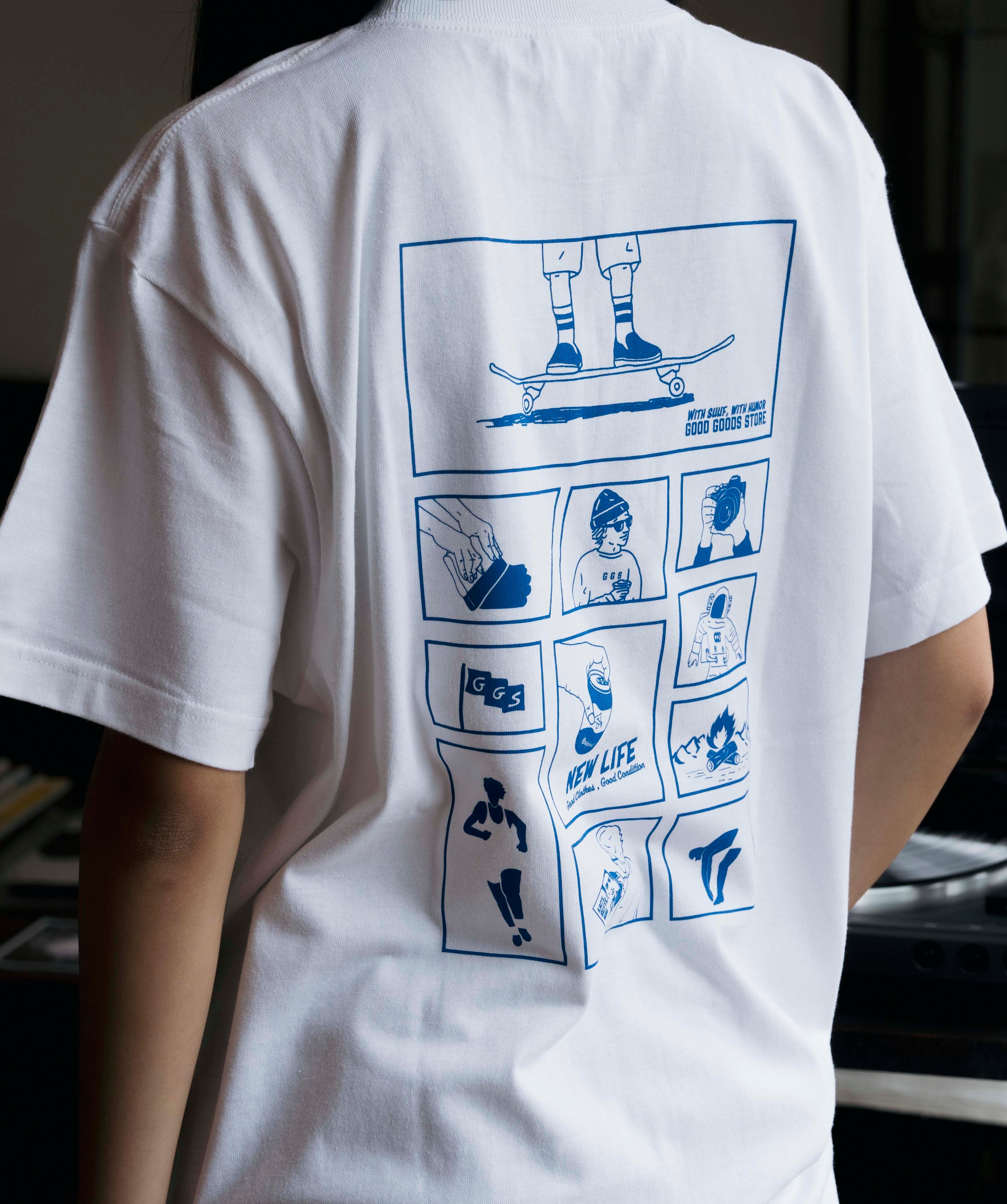 NEW LIFE/T-shirt | 四々舎/GOOD GOODS STORE