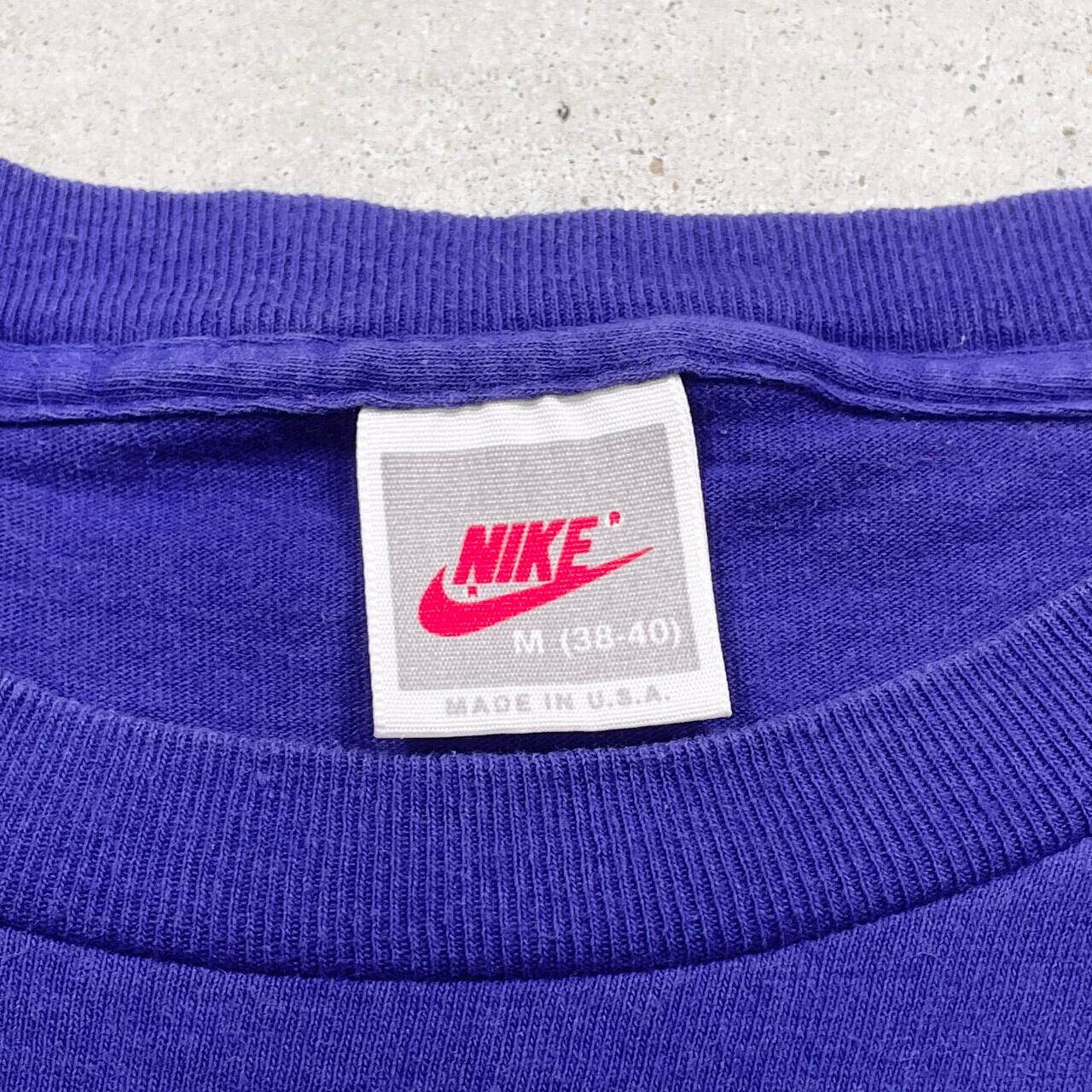 90年代 USA製 銀タグ NIKE ナイキ MR ROBINSON SAYS メッセージ