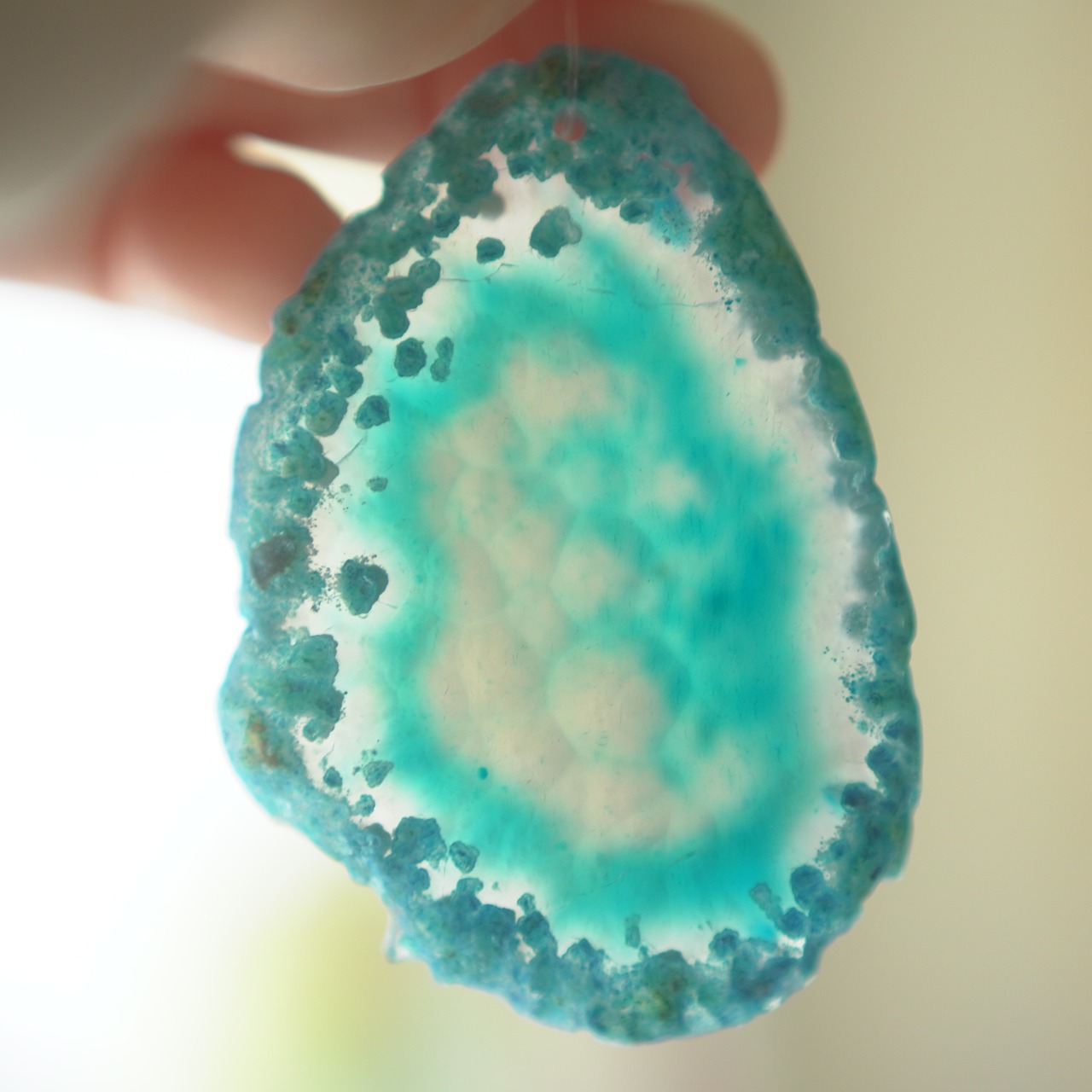 Ice Water 15 - アゲートヒーリングチャイム / Agate Sun Catcher Wind Chime 658