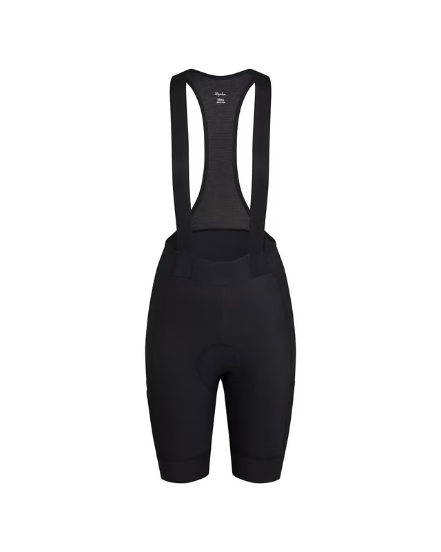 Rapha Women's Brevet Element Cargo Bib Shorts Black/White