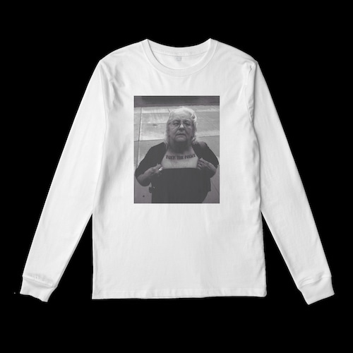 granny gang3 L/S TEE (white)