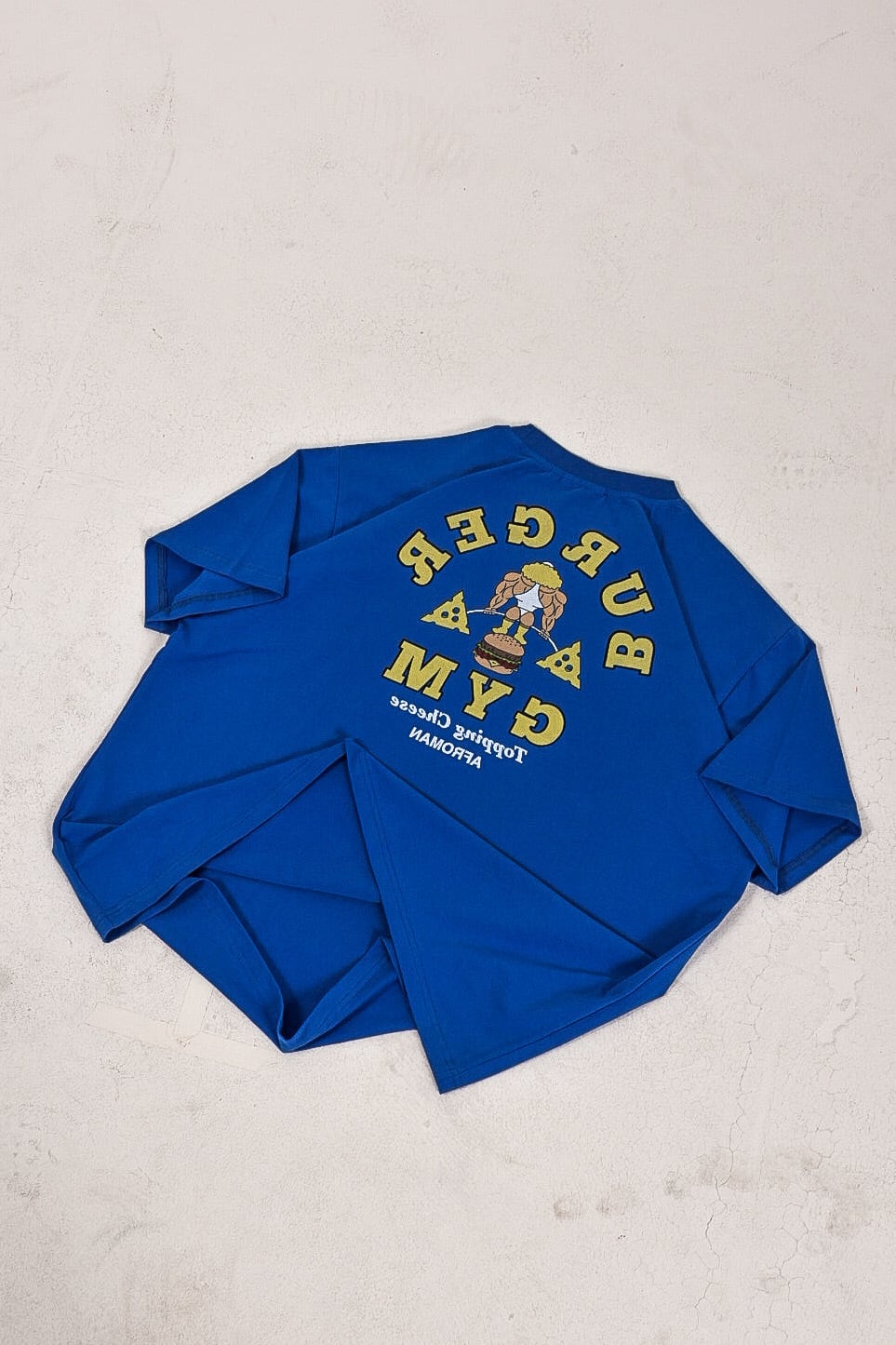 バーガージムTシャツ ロイヤルブルー | JACKPOT MARKET