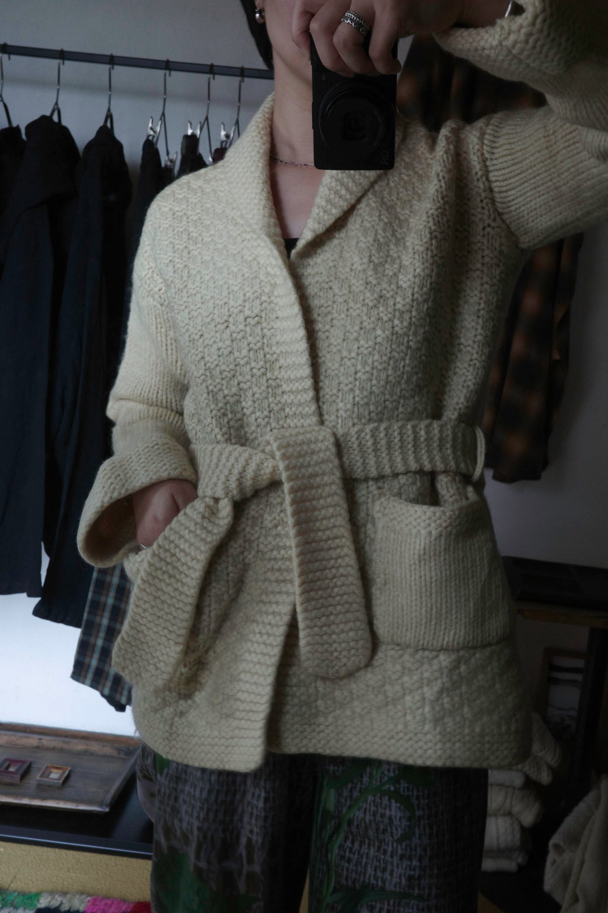 Fisherman Knit cardigan
