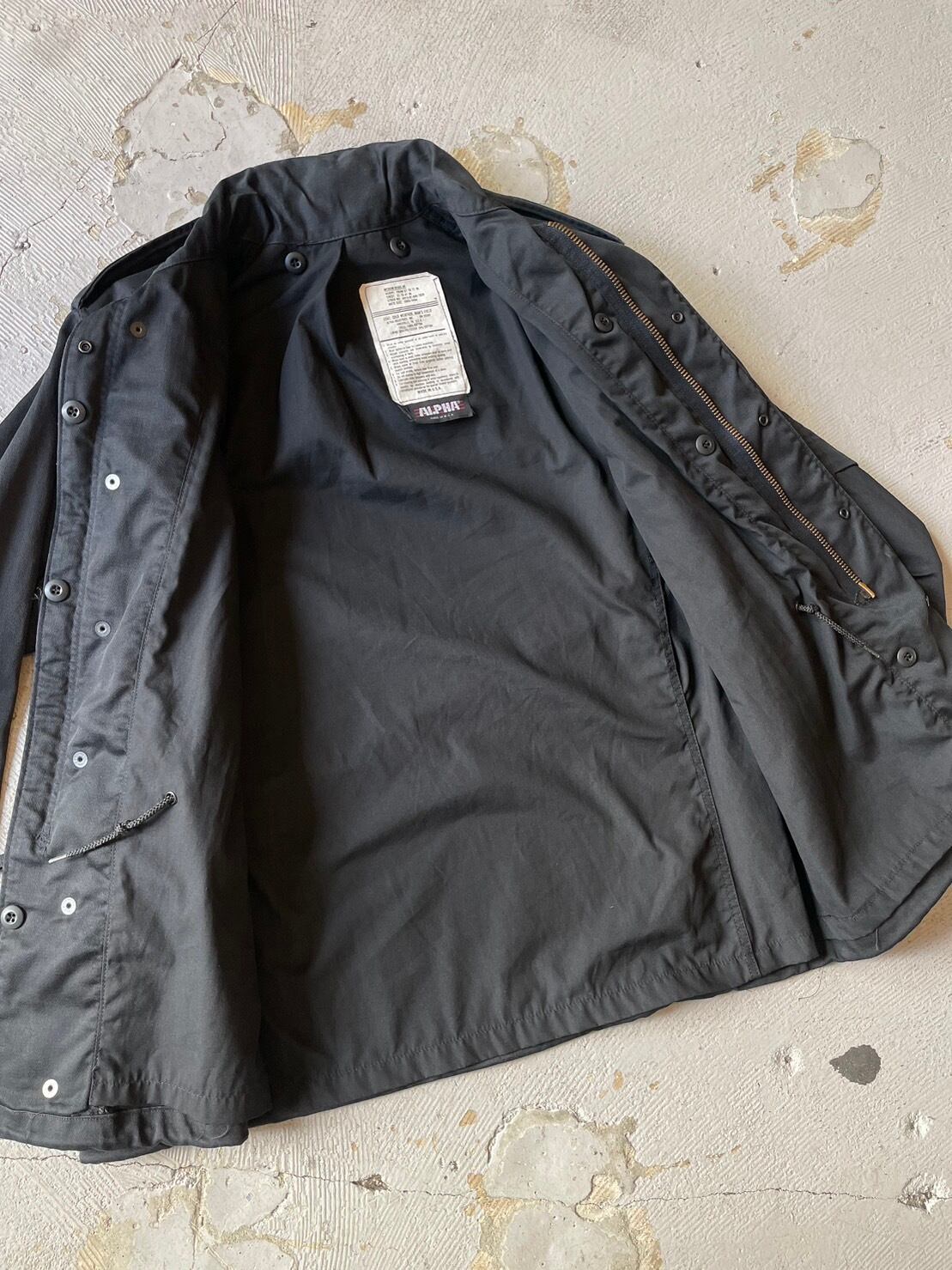 vintage 80's〜 Alpha Industries M-65 field jacket DEADSTOCK | vintage  clothing twoface