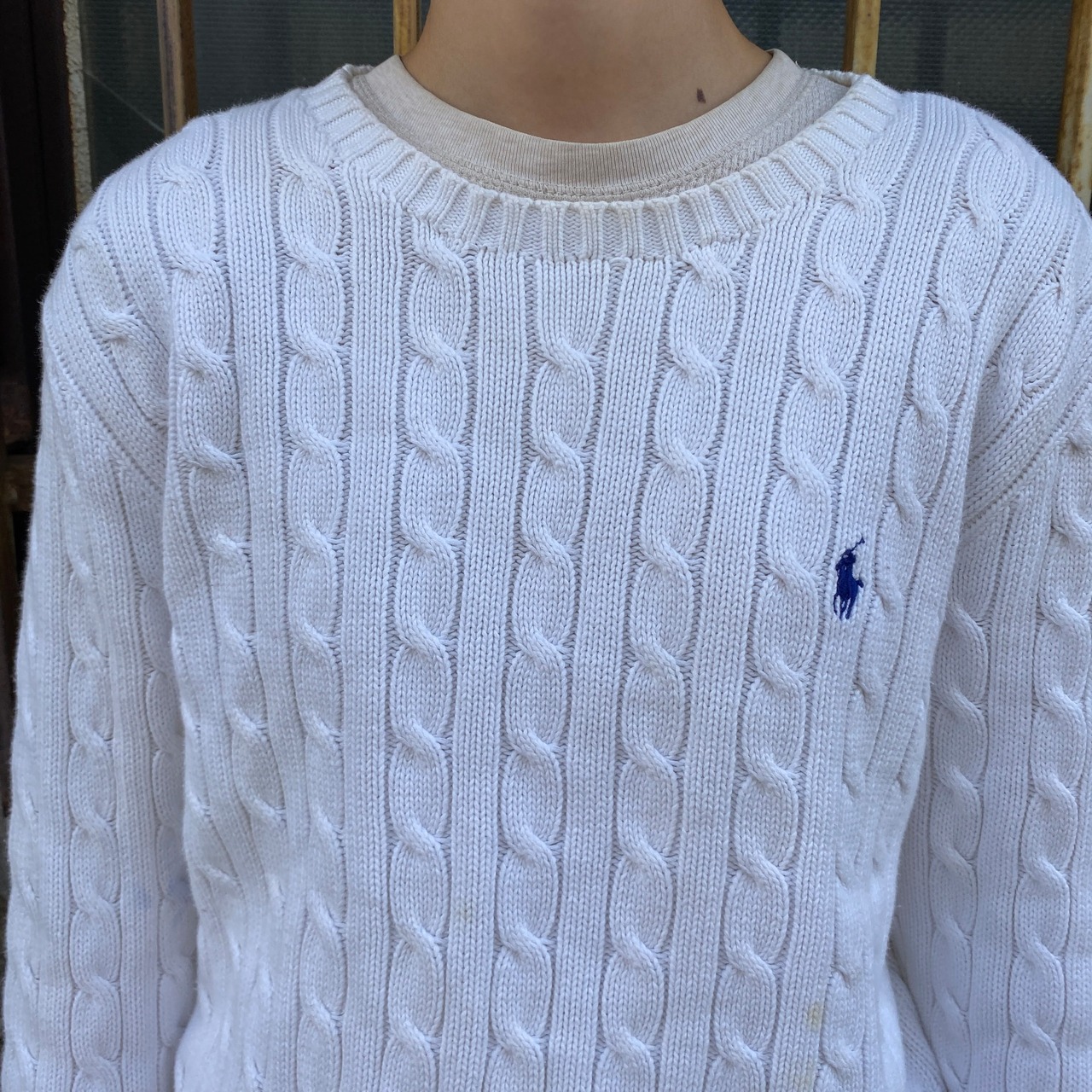 Ralph Lauren ラルフローレン ケーブルニット コットンニットセーター 