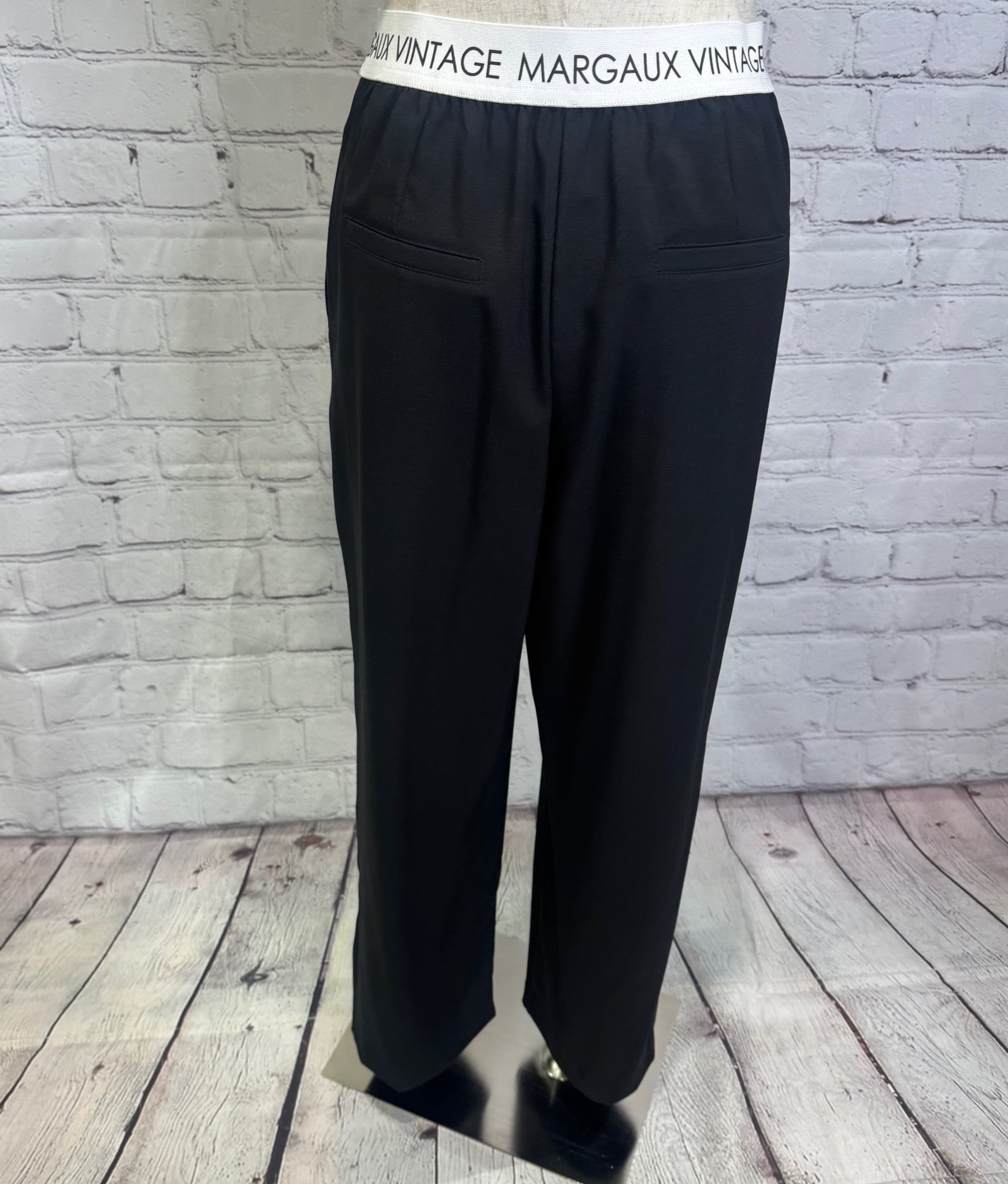 MARGAUX VINTAGE マルゴーヴィンテージ ウエストロゴタックパンツ PT