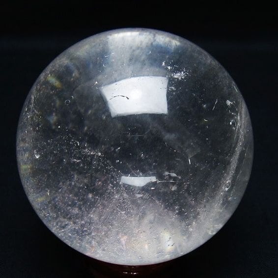 水晶 丸玉 72mm スフィア 置物 水晶玉 一点物 151-9071