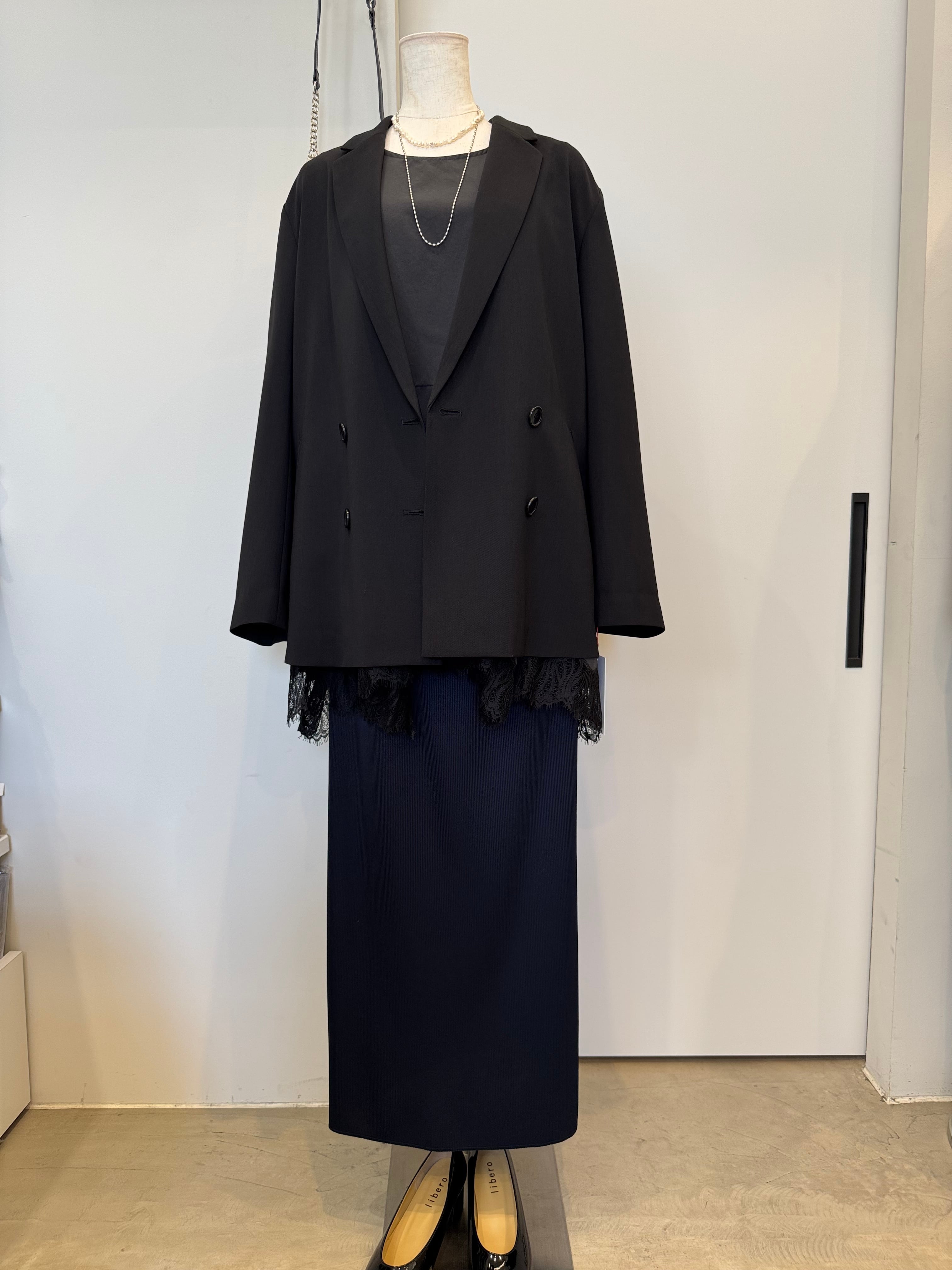 【CHIGNON】ヘムレースサテンタンク　1561-061