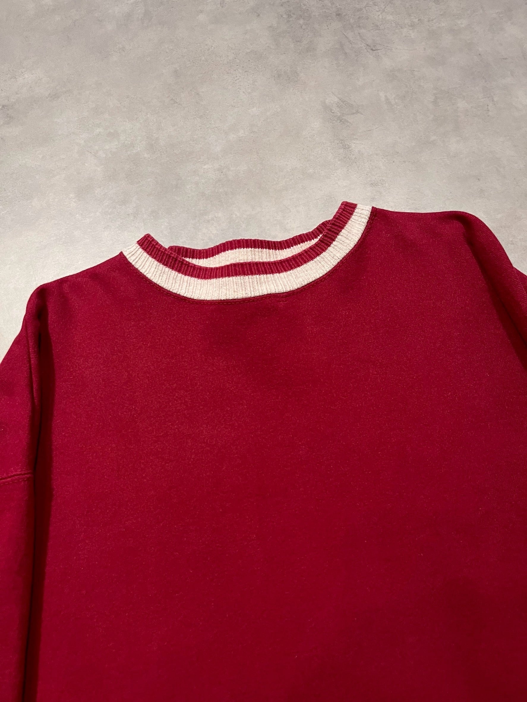 90's “TULTEX” Rib Line Sweat Shirt Made in USA | RENGA CLOTHING STORE