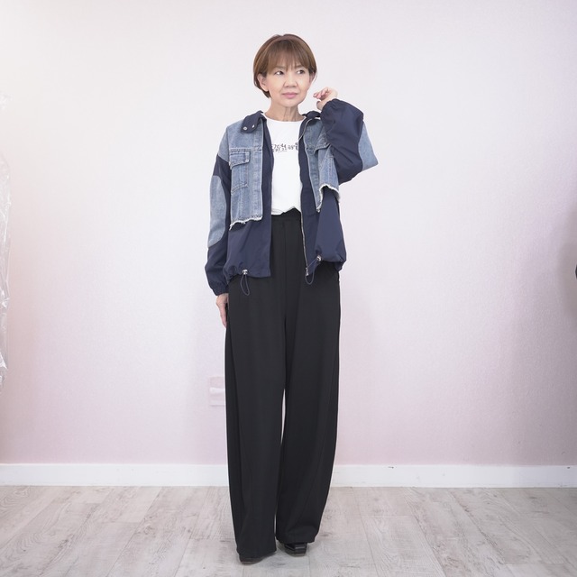 ワイドカーブパンツ