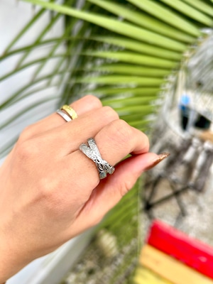 9th anniversary double ring ～silver～ ¥12,000+tax