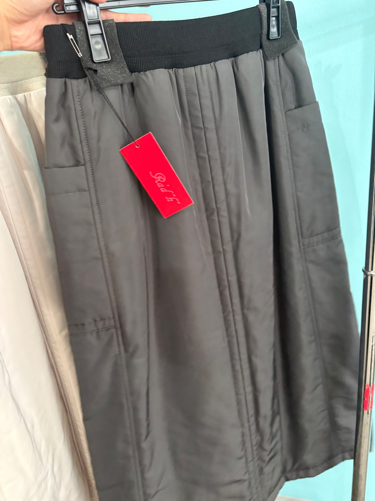 ラドアッシュ　ボアコンビスカート　54-7288