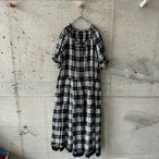 PINK HOUSE Black gingham check dress