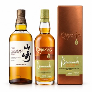 山崎 ノンエイジ ＆ ベンロマック オーガニック 2008〈2015年瓶詰〉各700ml・2本セット