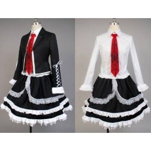 K2158 ダンガンロンパ2さよなら絶望学園セレスティア 衣装＋ウイッグ＋