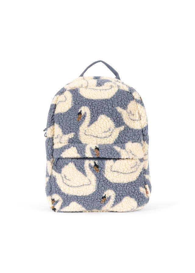 【LAST1】JODY TEDDY BACKPACK GRS 【Konges Sloejd  コンゲススロイド】リュック　ボア スワン