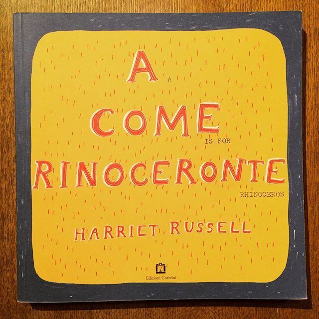 絵本「A come rinoceronte／Harriet Russell」 - 画像1