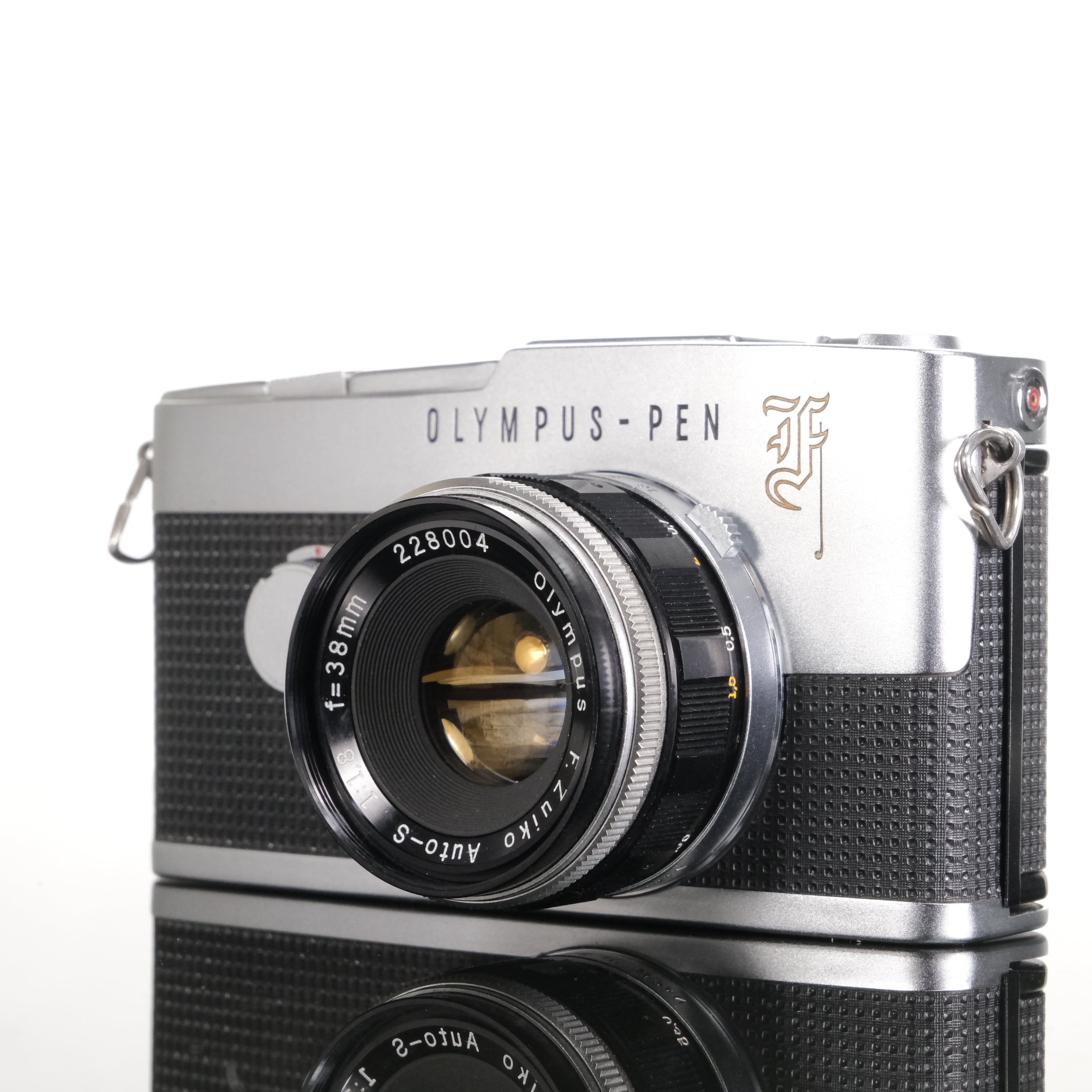 完動品 OLYMPUS PEN FT Zuiko 38mm f1.8標準レンズ付