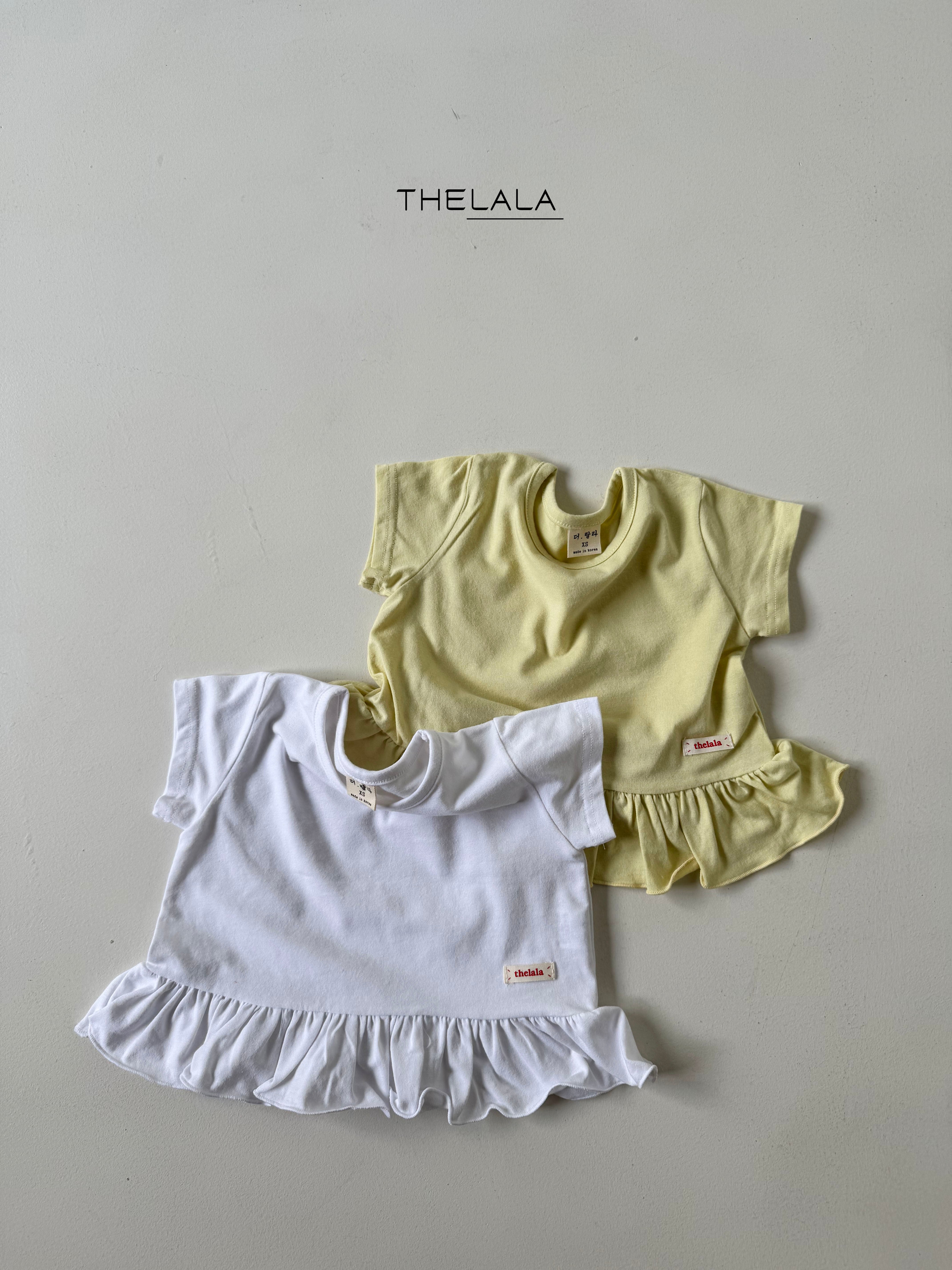melody tee【the lala】※7月中旬〜下旬発送予定
