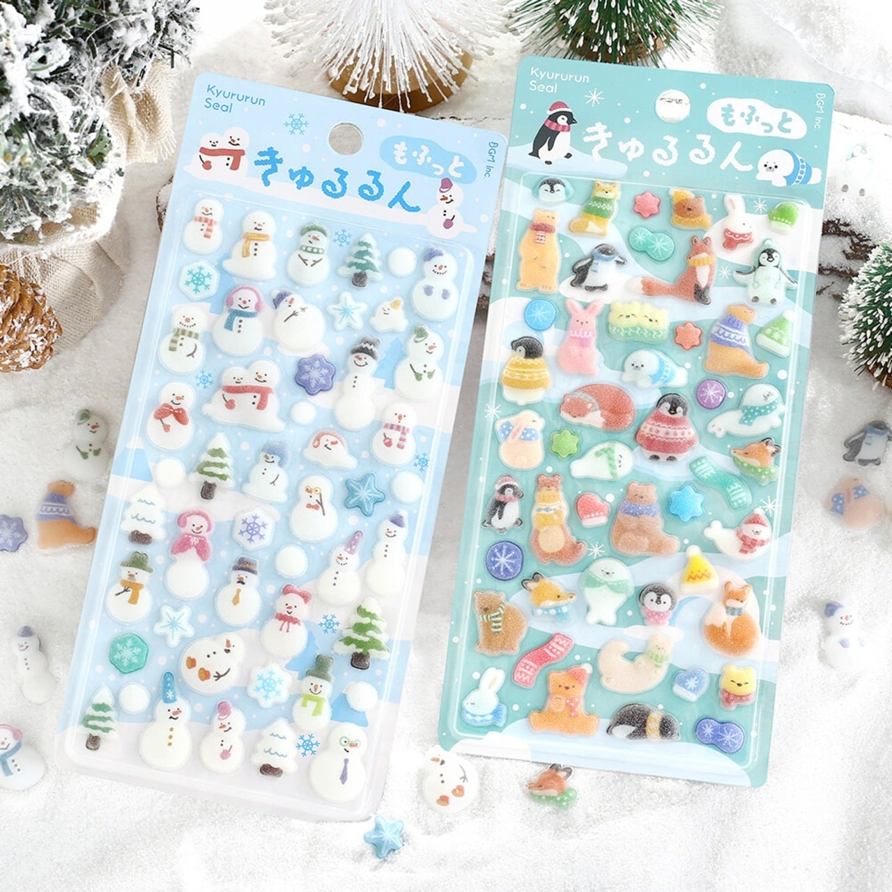 【2026 冬限定】もふっときゅるるんシール　各種