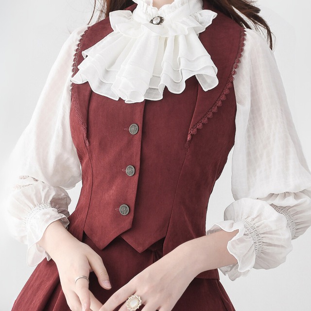 フィッシュボーンベスト　Z0123