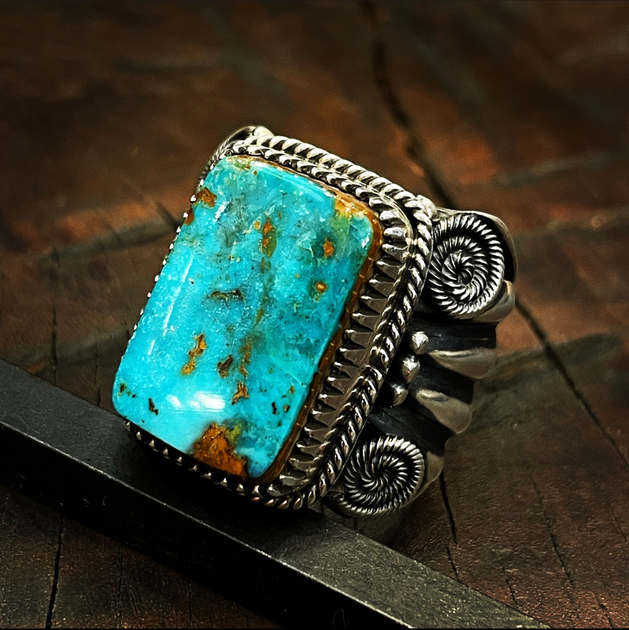 デルバートゴードン ロイストンターコイズリング24号 - 1