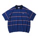 EVISEN - BAMBI BORDER PLOL SHIRT BLUE