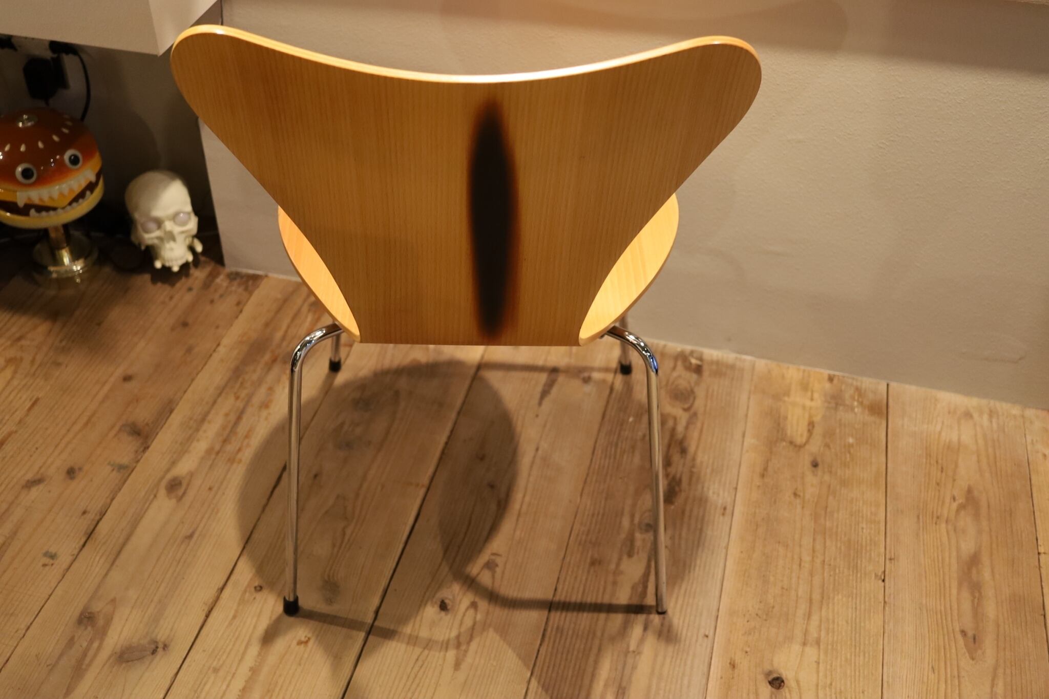 セブンチェア 木目 ビーチ ナチュラル◇FritzHansen/フリッツハンセン