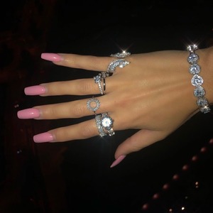 ▼再入荷《AAA CZ diamond》Beaute Wing リング