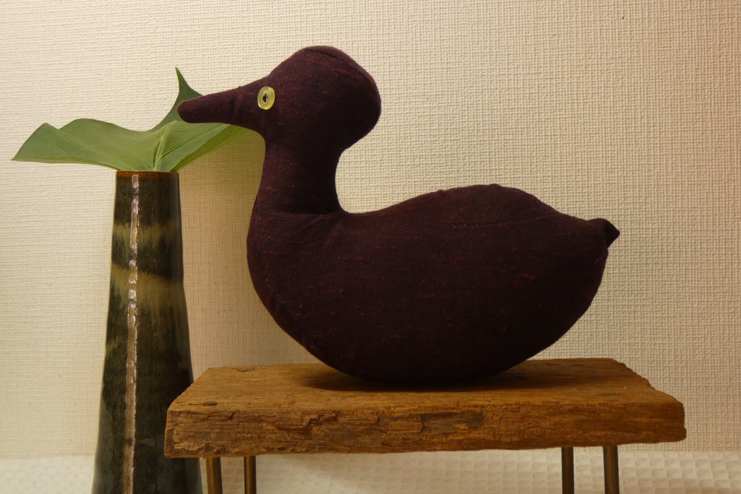 にお（カイツブリ） Little grebe | ぬいぐるみ工房nuwasu