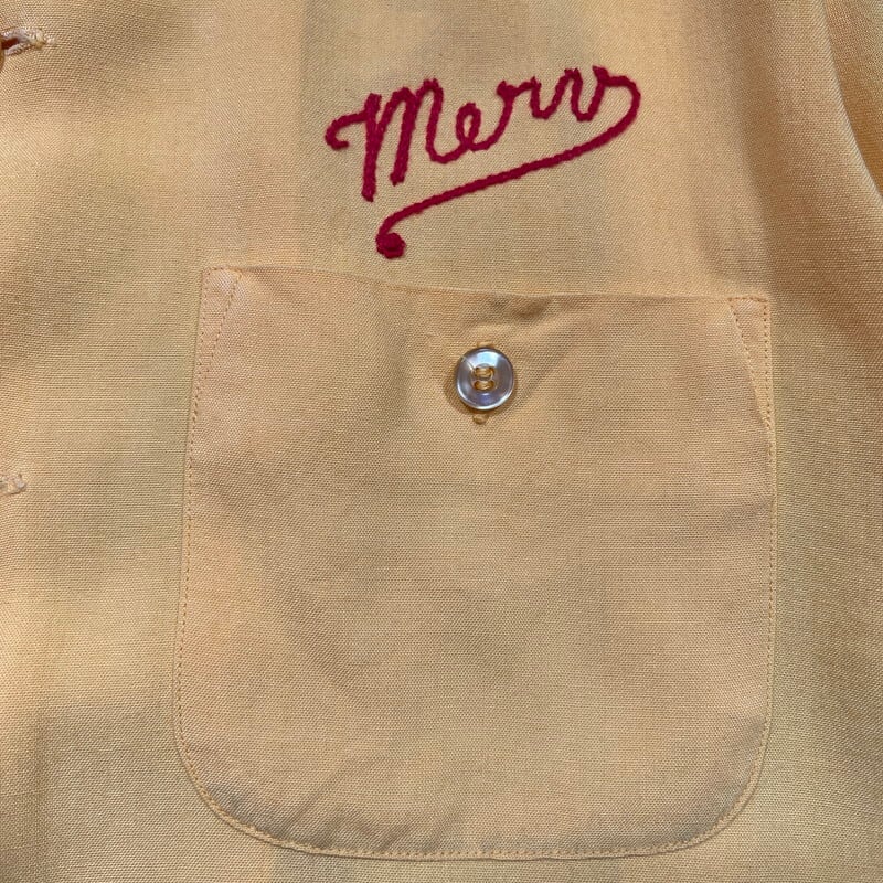 60's Countess Mara TANGIER SHRINE レーヨンオープンカラーシャツ