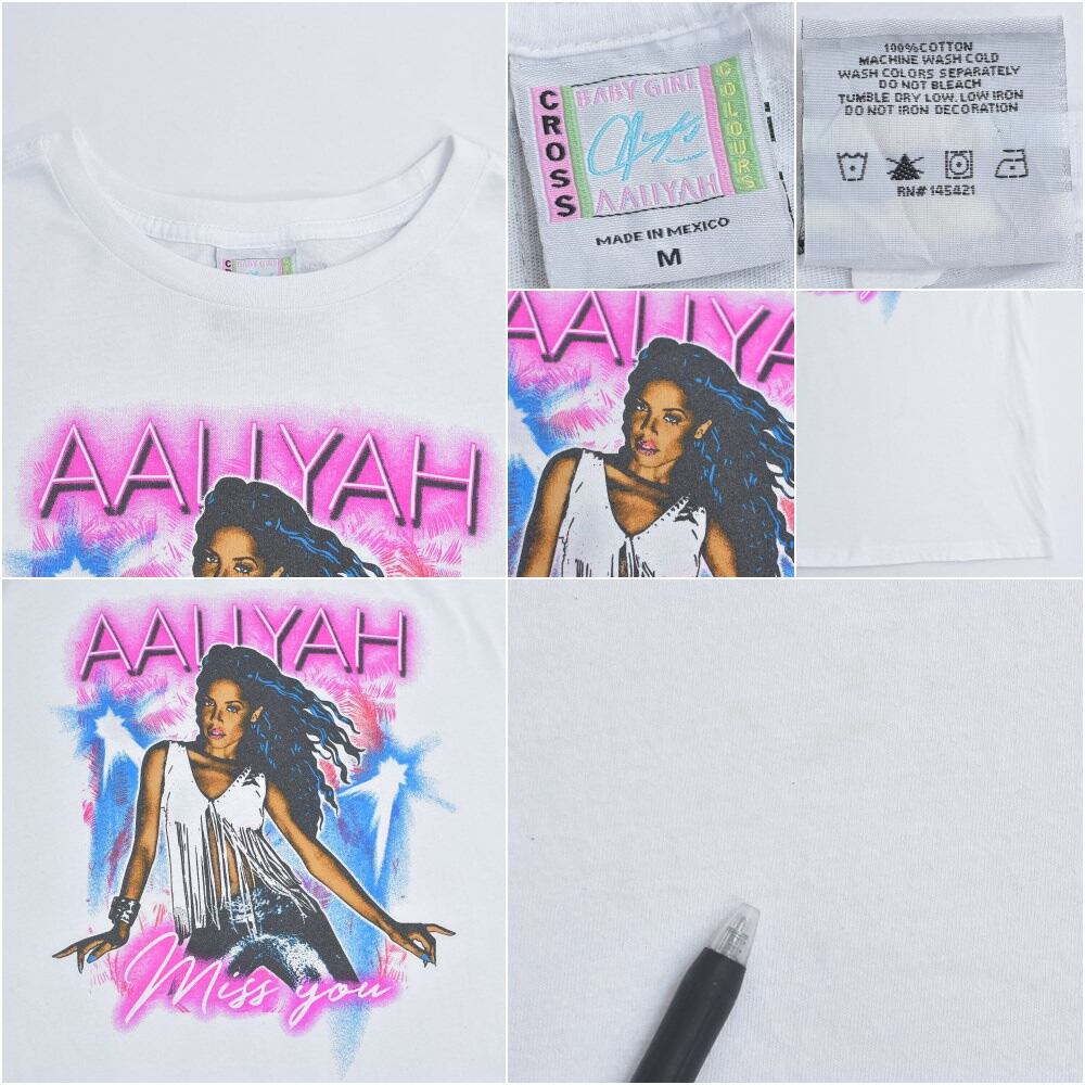 00s CROSS COLOURS クロスカラーズ AALIYAH アリーヤ ミス・ユー