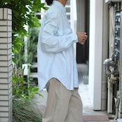 TOMMY HILFIGER 3点留め button down shirt light blue